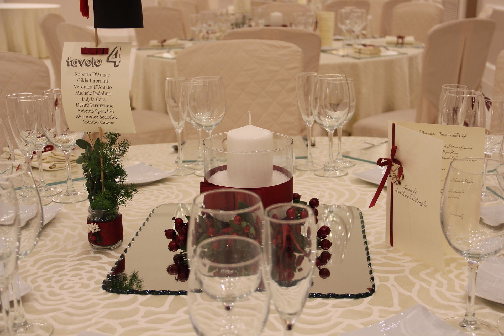 centrotavola personalizzati