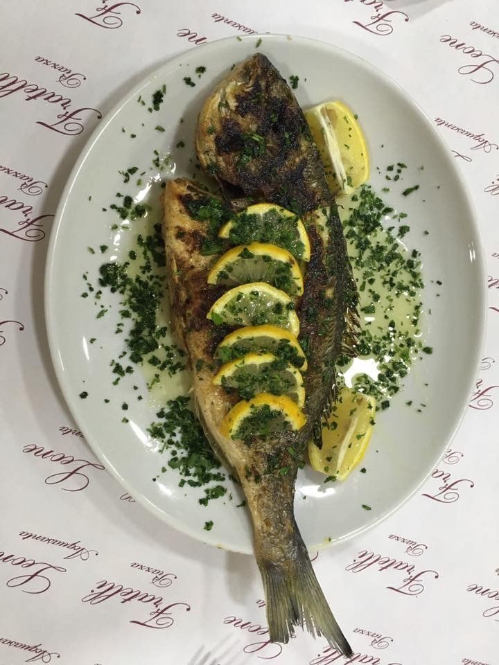 pesce al forno con limone