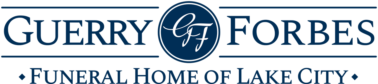 The logo for sample funeral home is shown on a white background.