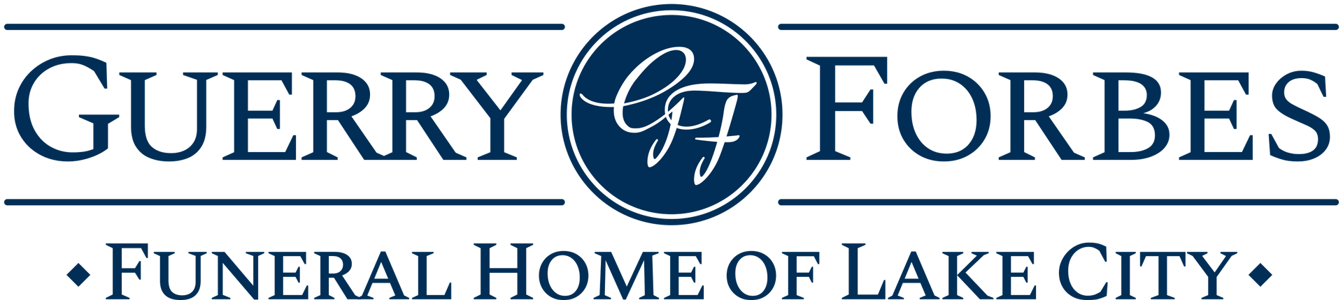 The logo for sample funeral home is shown on a white background.