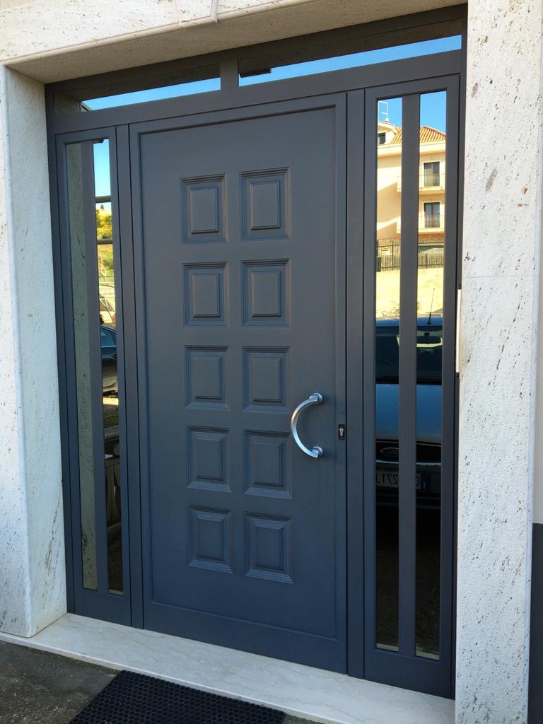 vendita porte e portoni in alluminio