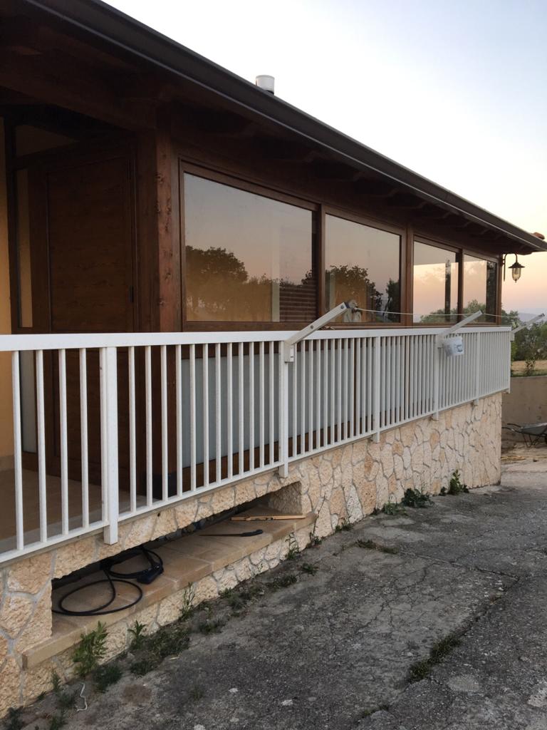 produzione ringhiere su misura in ferro