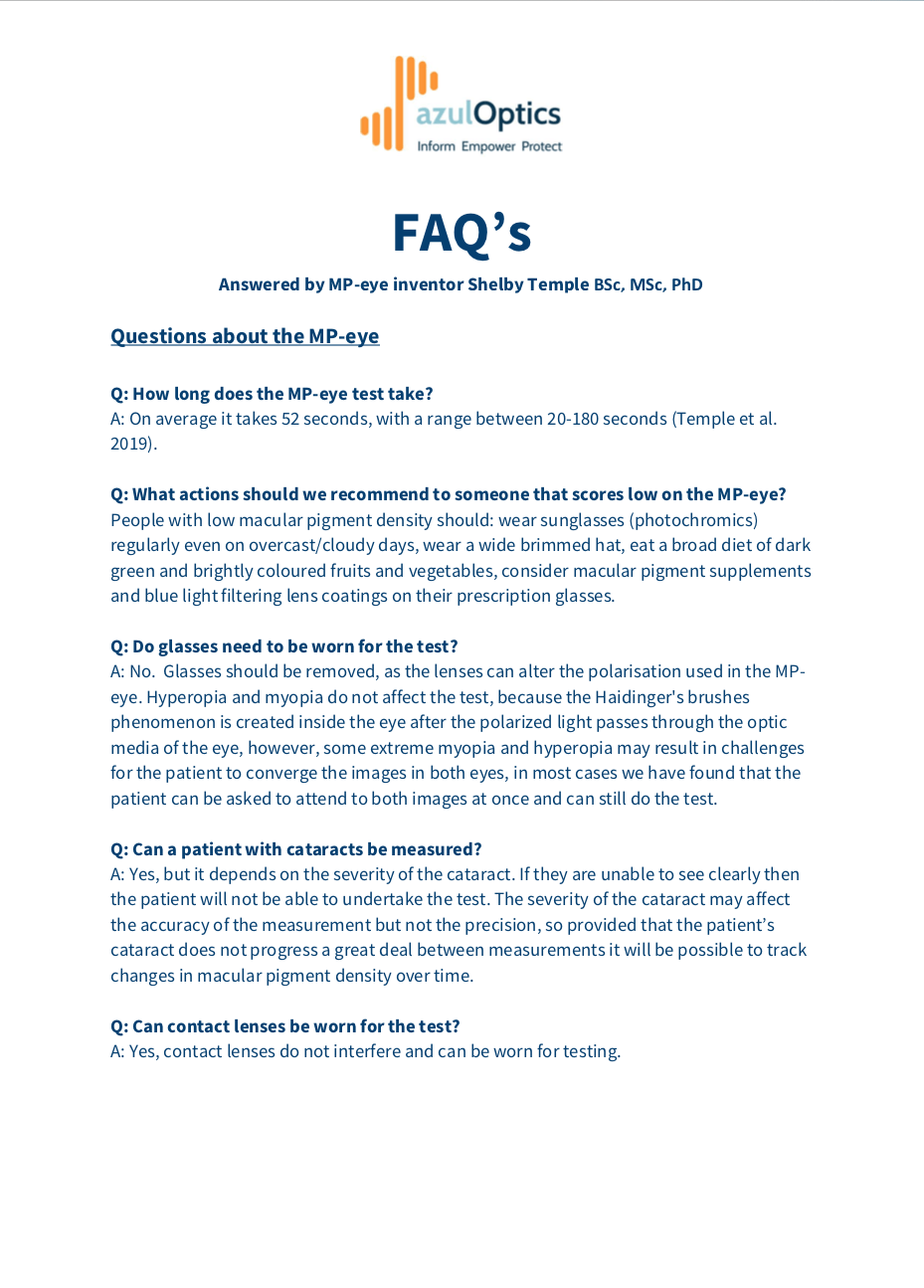 FAQ Document Preview