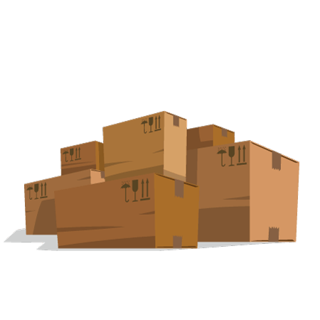 Pile of Gigantic Boxes — Forest City, NC — All-Stor Storage Center