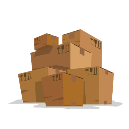 Pile of Large Boxes — Forest City, NC — All-Stor Storage Center