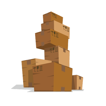 Pile of Boxes — Forest City, NC — All-Stor Storage Center