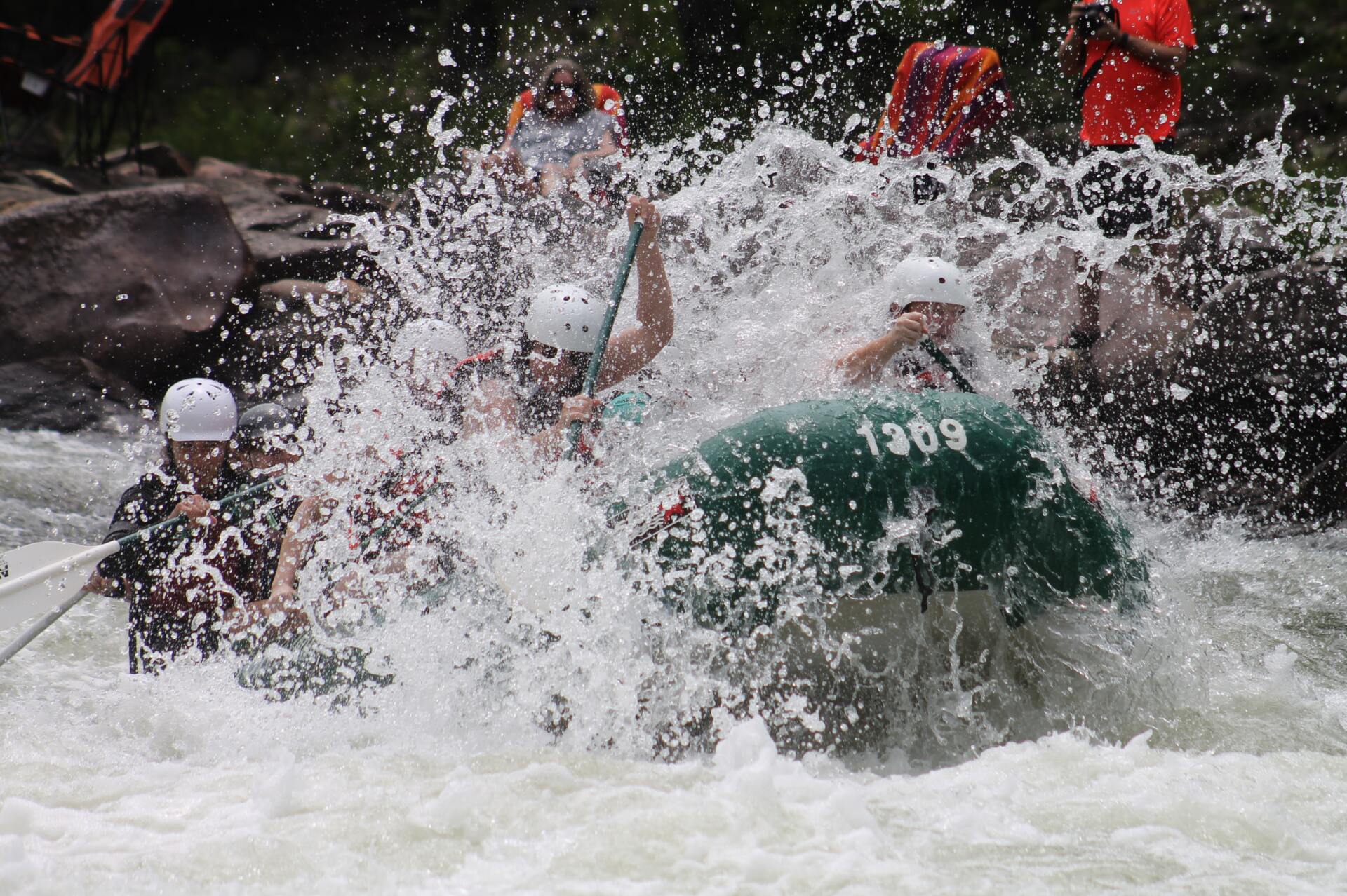 Image of extreme rafting