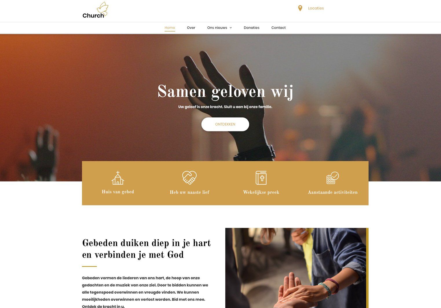 Websites en webdesign voor kerken, christelijke ondernemers, coaches, organisaties en sprekers