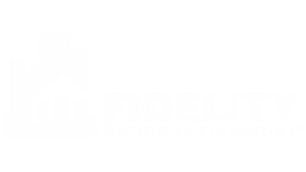 White logo reading 