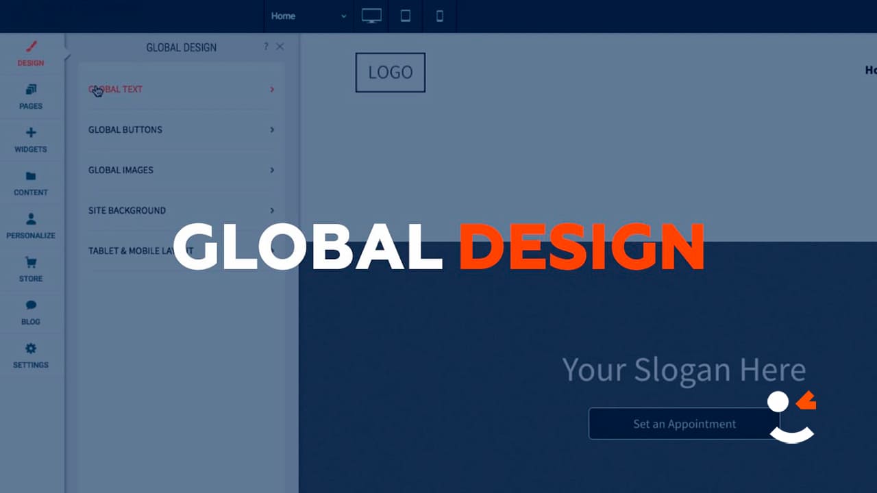The Global Design section