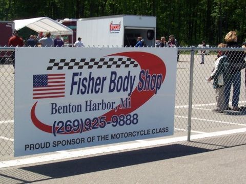 Fisher body shop banner — Benton Harbor, MI — Fisher Body Shop