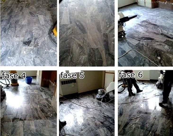 Fasi della lucidatura