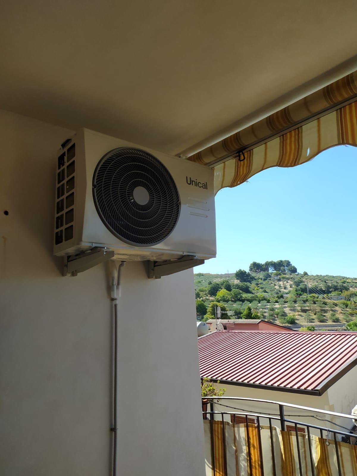 impianto di riscaldamento a condizionamento