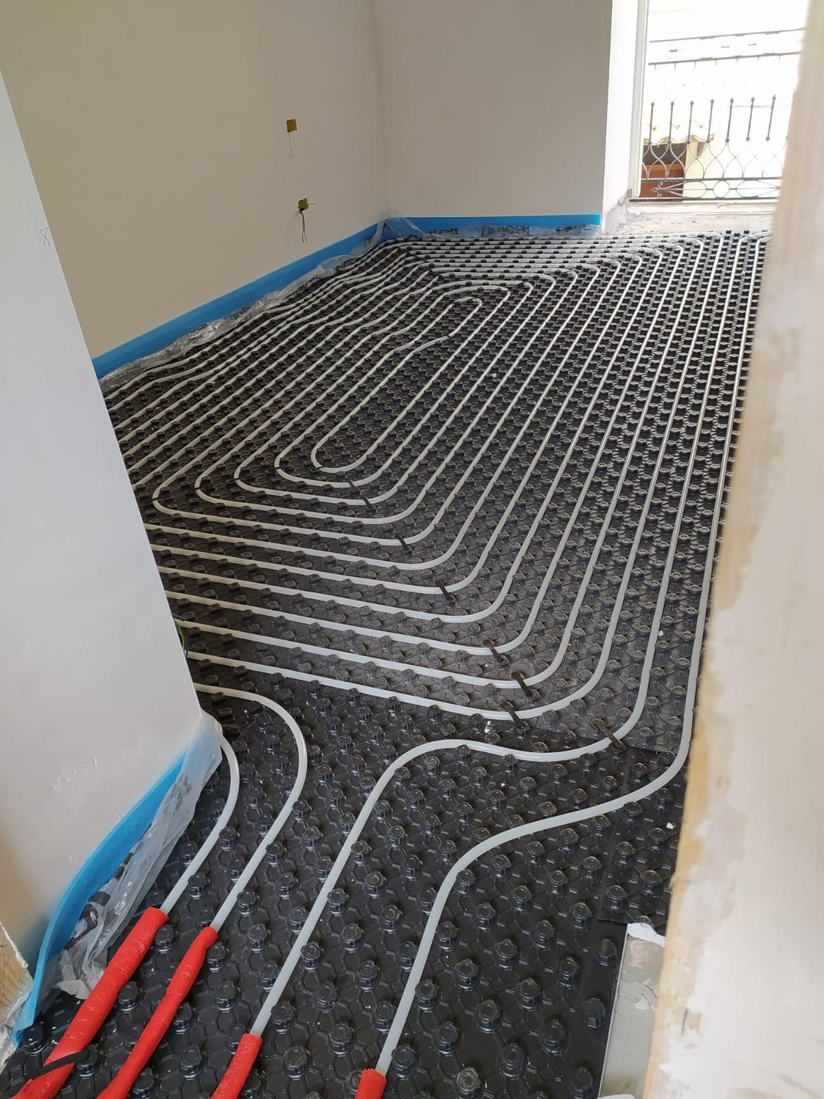 impianto riscaldamento a pavimento
