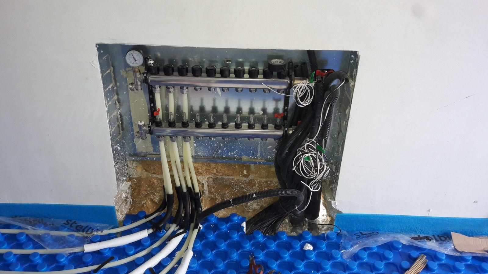 impianto riscaldamento a pavimento
