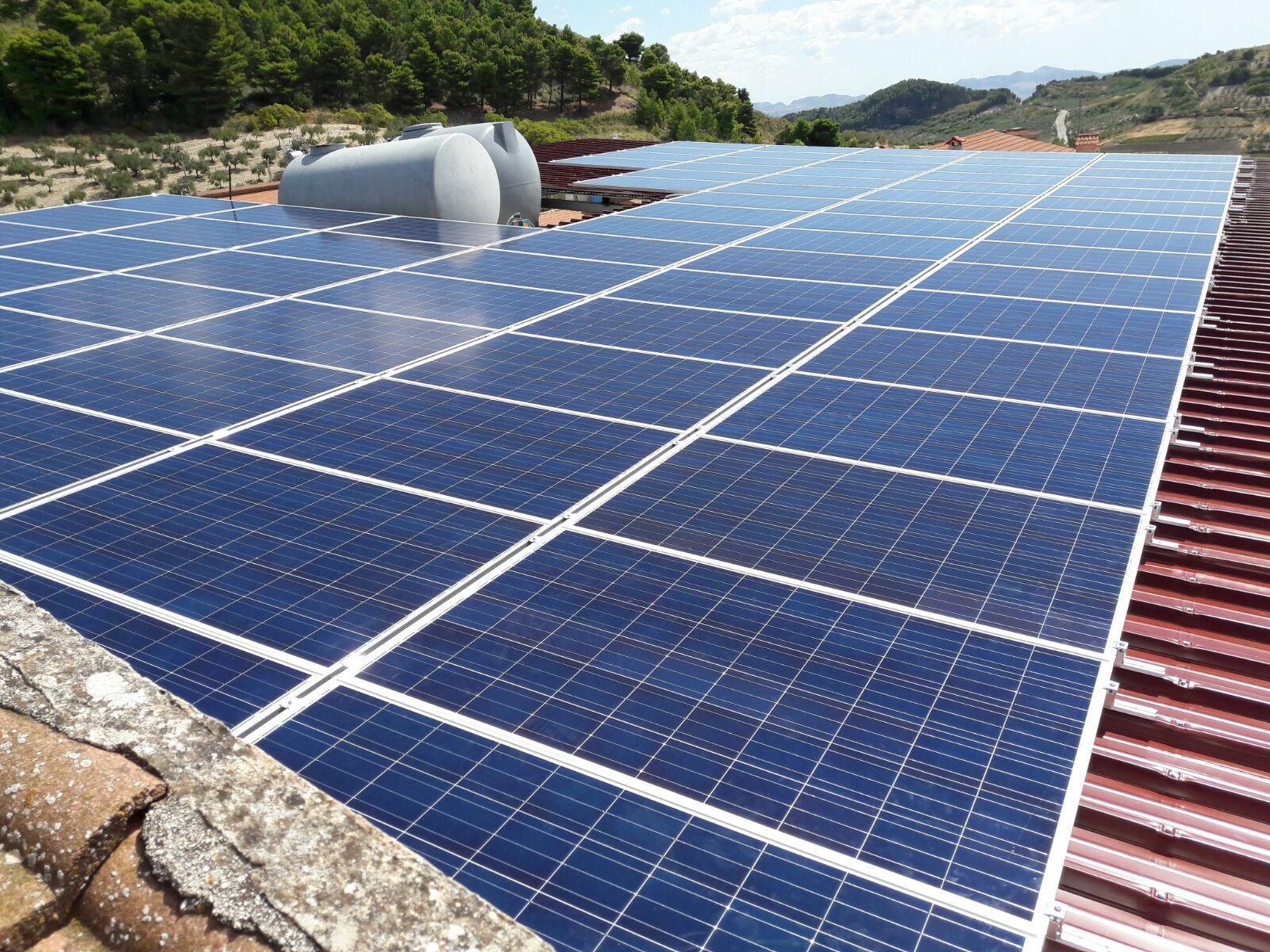 impianto di riscaldamento con pannelli fotovoltaici