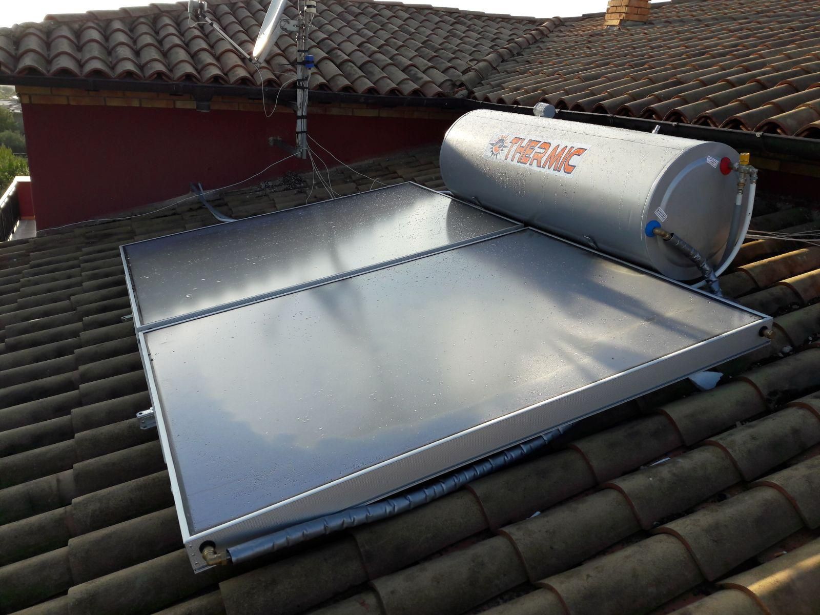 impianto di riscaldamento con pannelli fotovoltaici