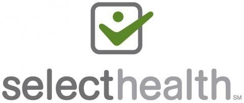 The select health logo has a green check mark in a square.