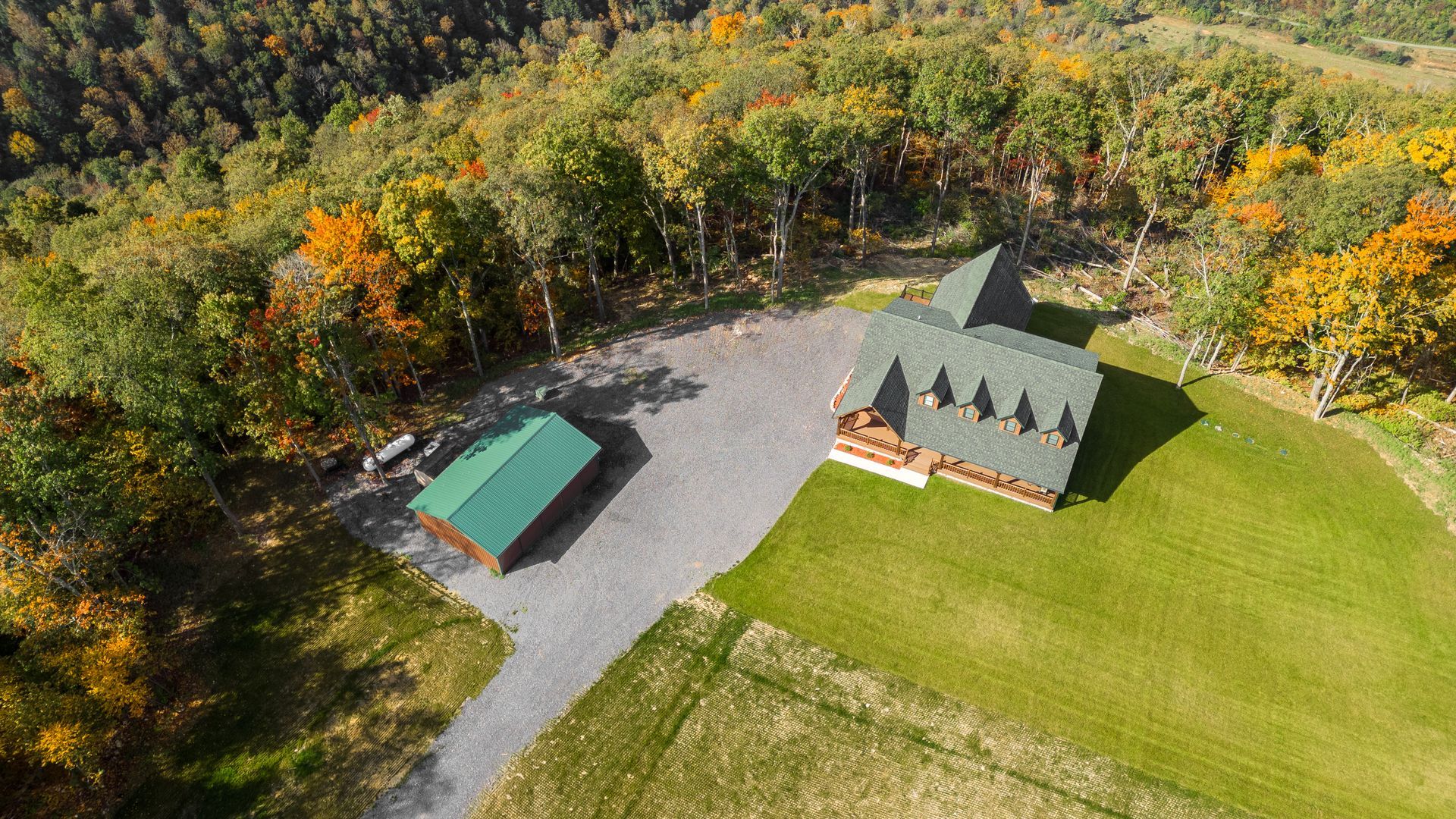 log cabin builder in central pa