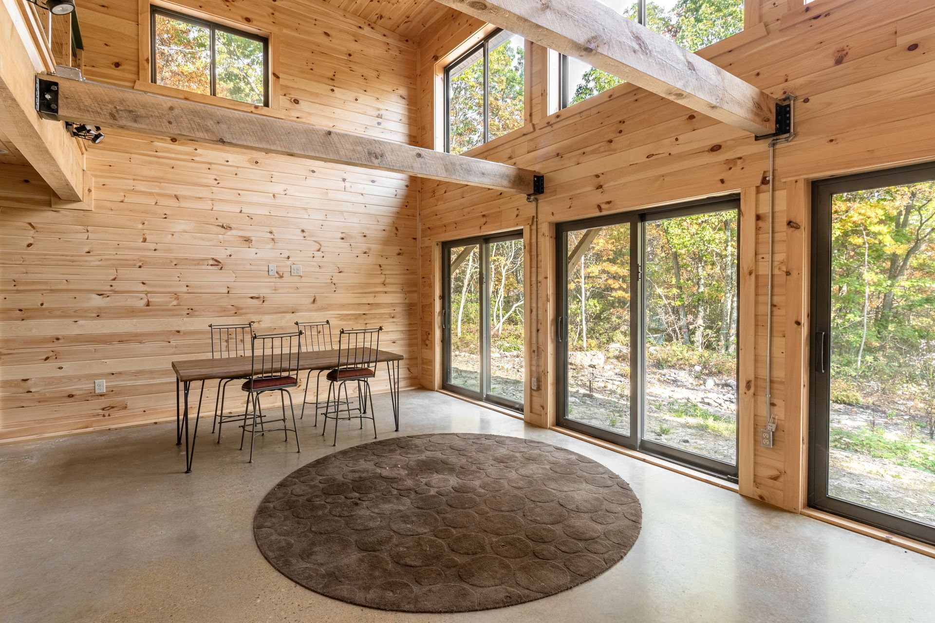 pine cabin builder in altoons