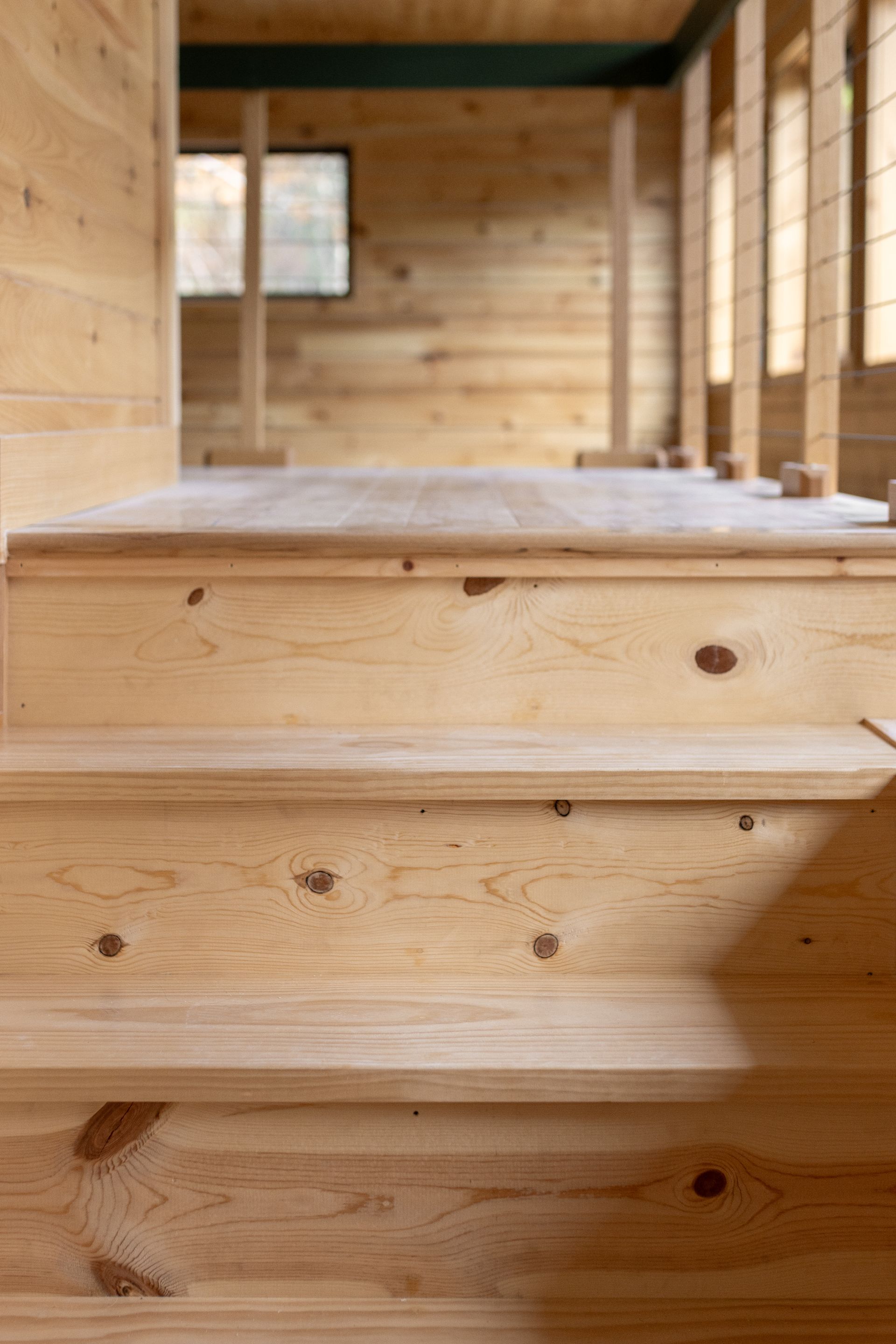 Two story cabin builderPort Matilda