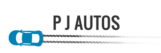 P J Autos logo