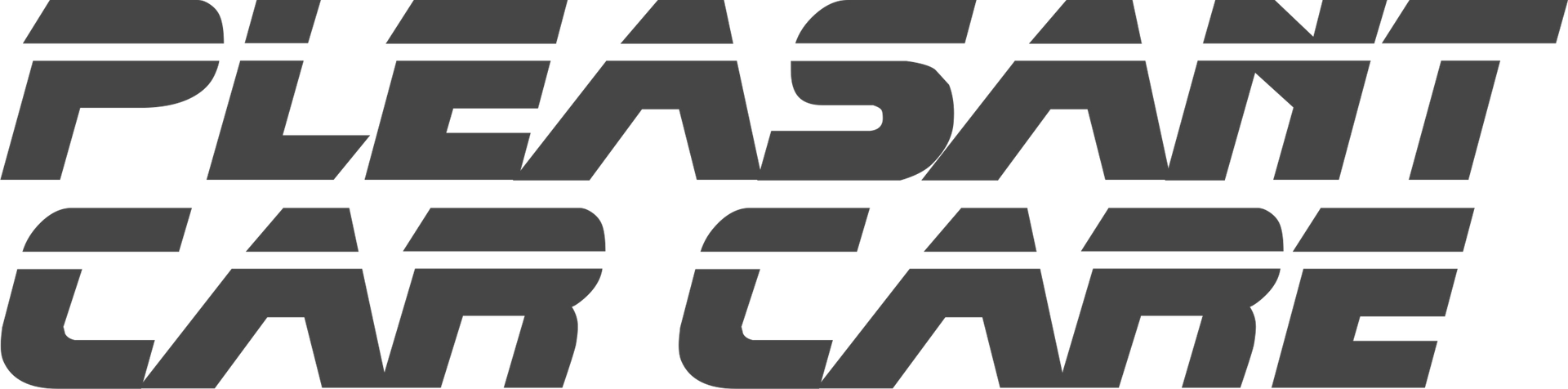 Pleasant Car Care Logo