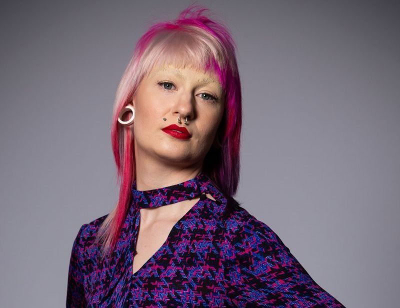 A woman with pink hair — RTP, NC — RTP.Studio