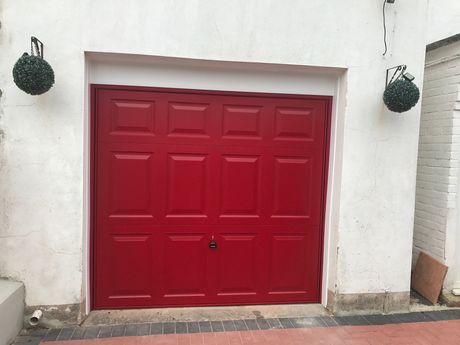 single panel garage door