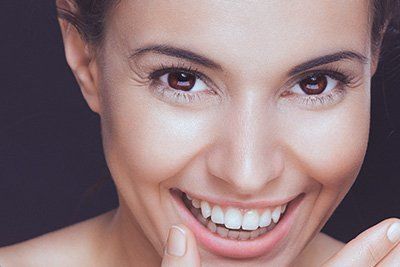 woman with beautiful eyes