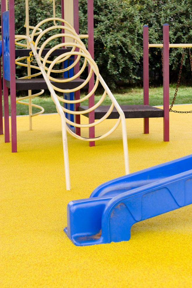 Yellow Surface Playground — Sydney, NSW — Wetpour