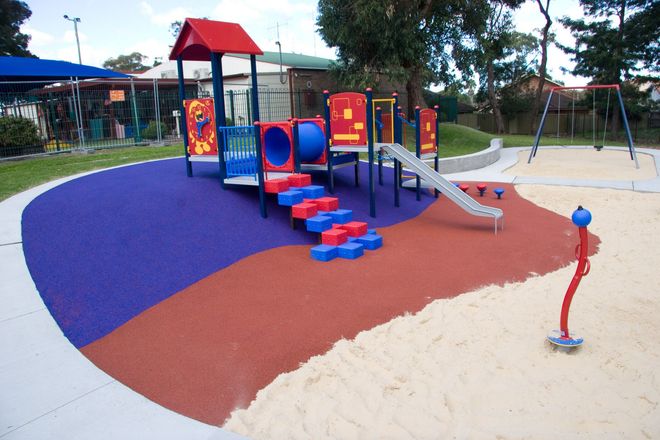 Playground with Sand — Sydney, NSW — Wetpour