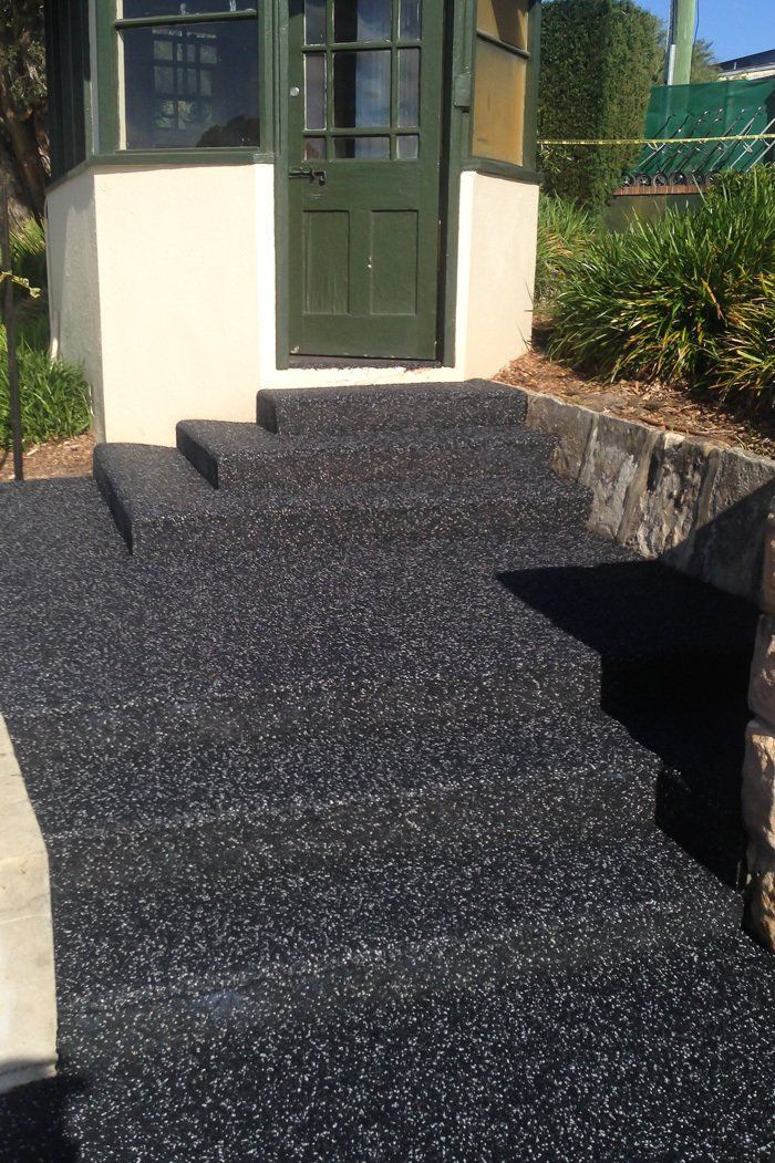 Stairs with Rubber Surface— Sydney, NSW — Wetpour