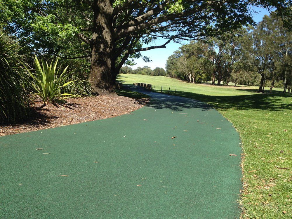 Green Golf Road — Sydney, NSW — Wetpour