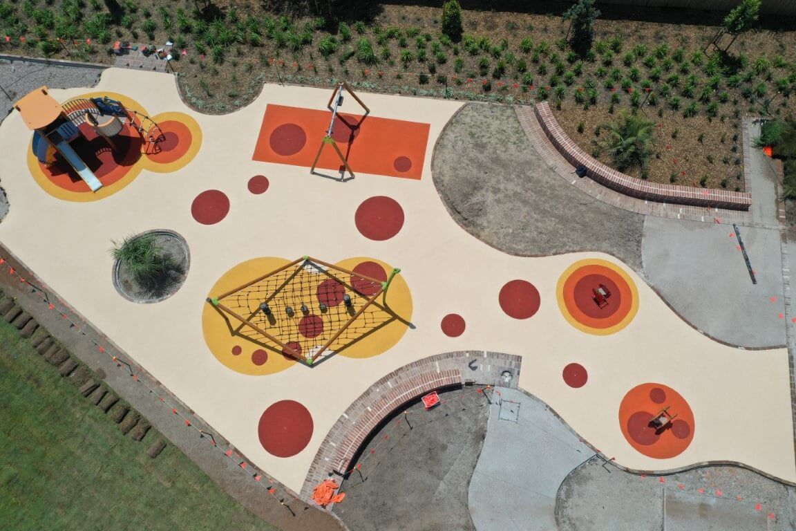 Minimalist Playground — Sydney, NSW — Wetpour