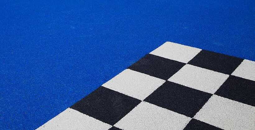 Checkered Surface — Sydney, NSW — Wetpour