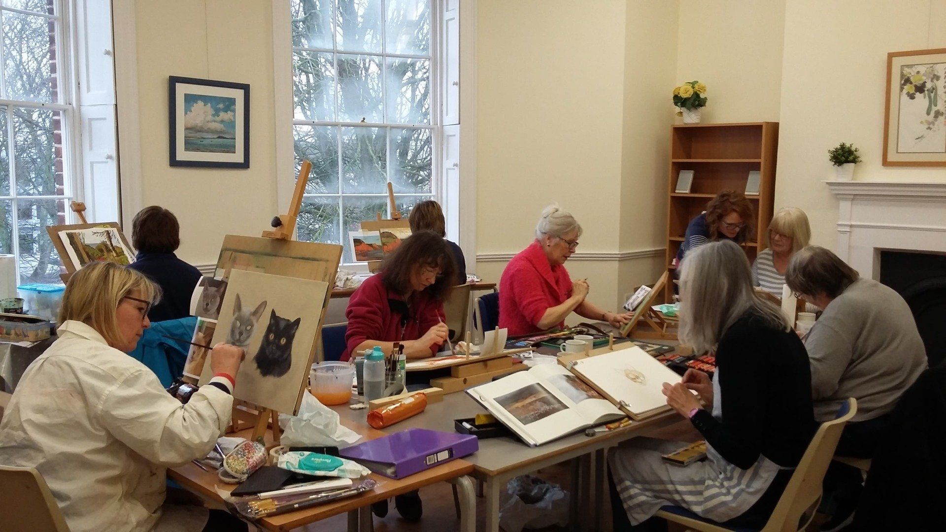 Art Classes at Kennaway House in Sidmouth