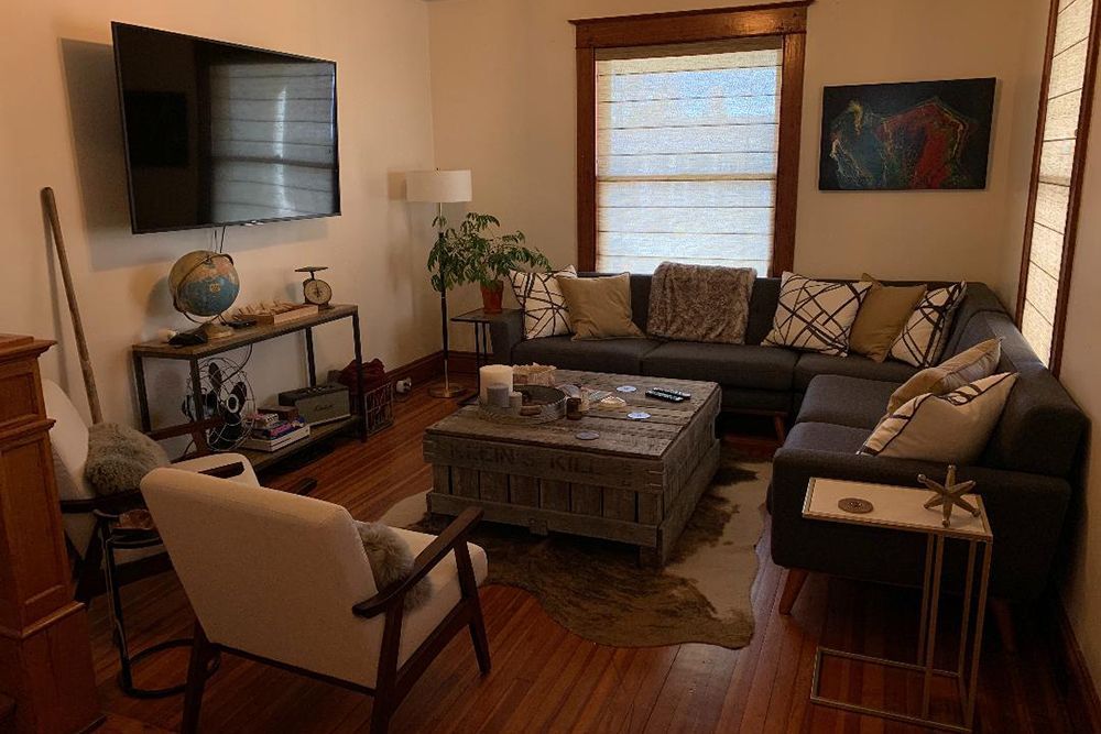 Living Room With Sofa