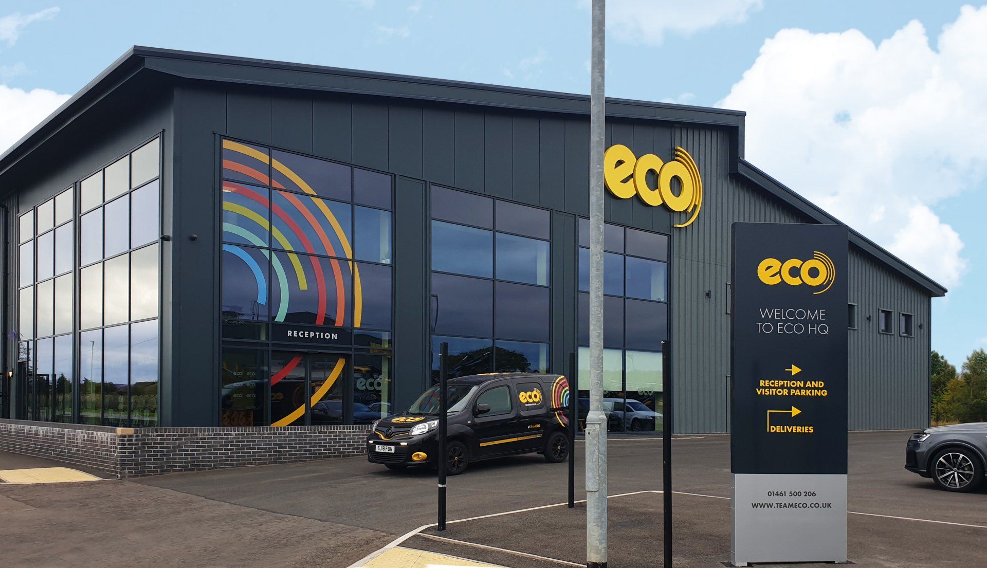 The new Eco HQ in Annan