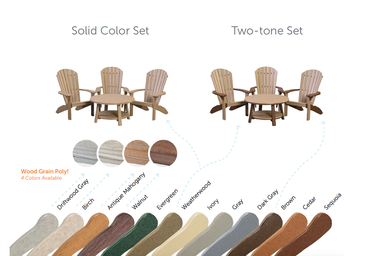 Recycled Poly Furniture Boca Raton, FL Wilde's Patio Depot