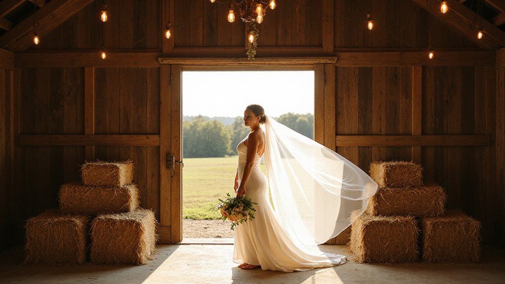 Can You Wear Sheath Wedding Dress to Barn Wedding