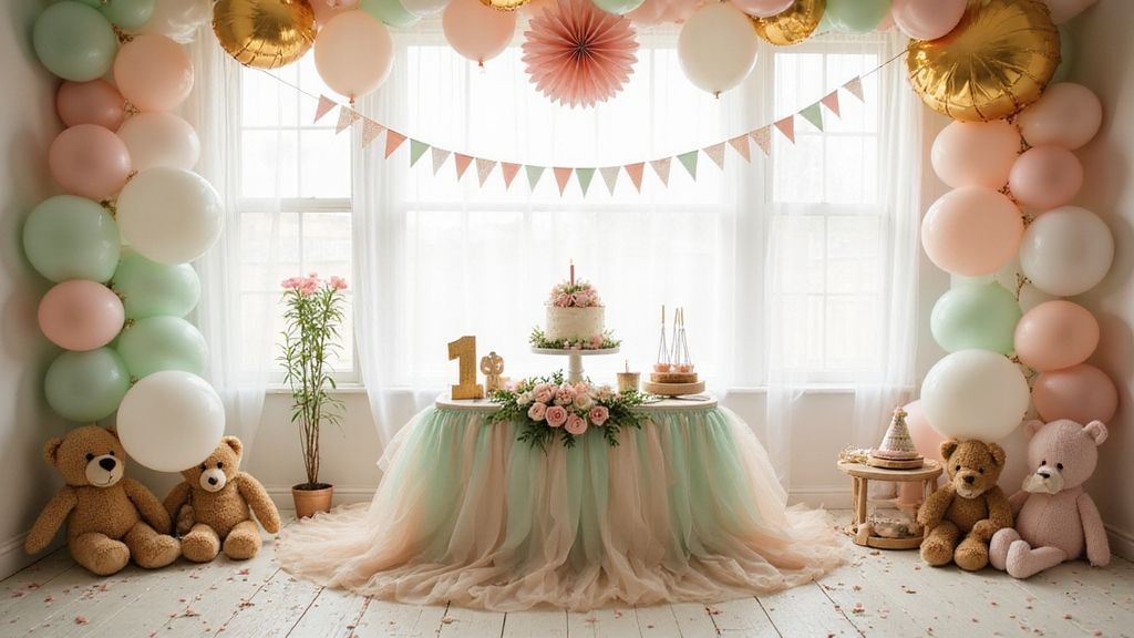 First Birthday Party Decoration Ideas
