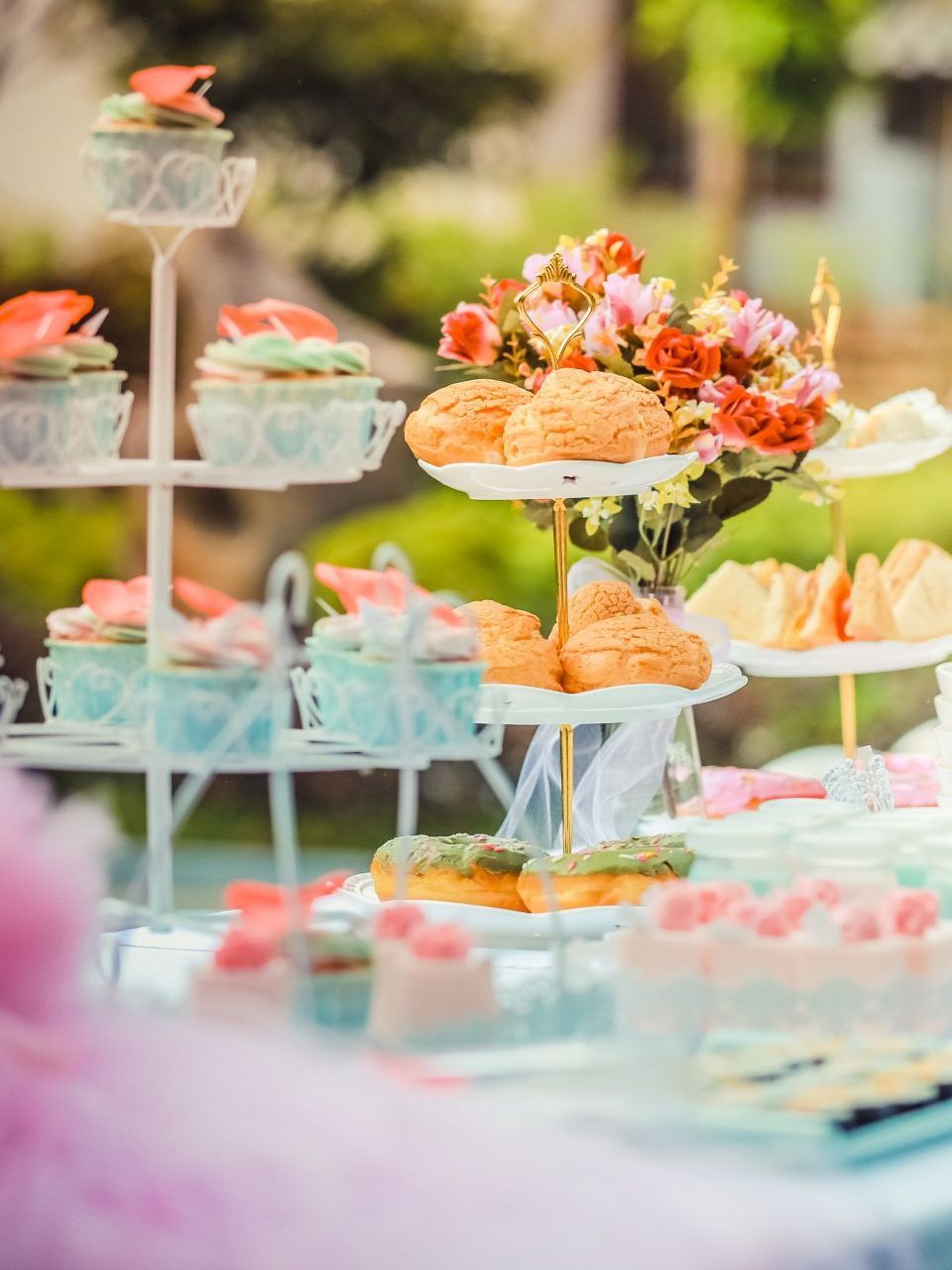 Sweet Touch Using a Rustic Dessert Display 