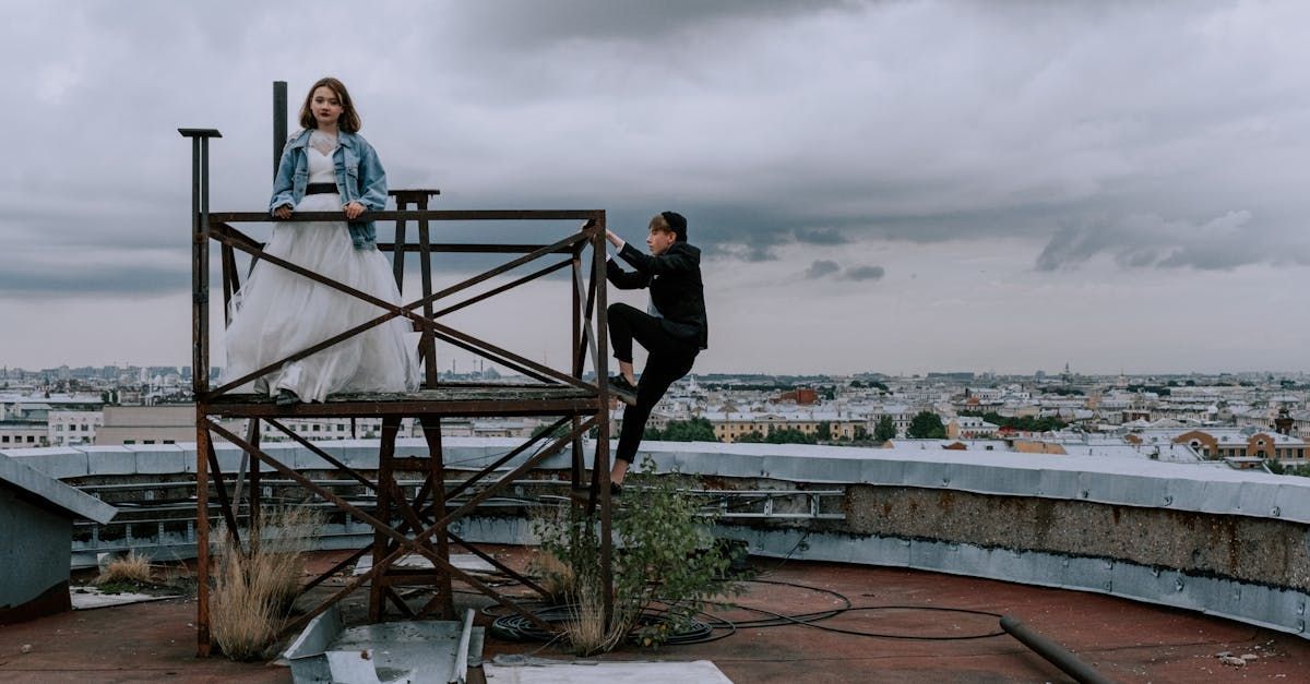 Rooftop wedding