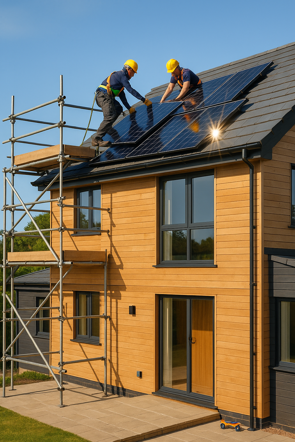 Solar panels Oxford