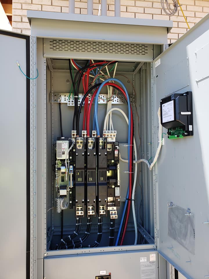 Open Electrical Enclosure — Lumberton, NC — Rogers Electric, Inc