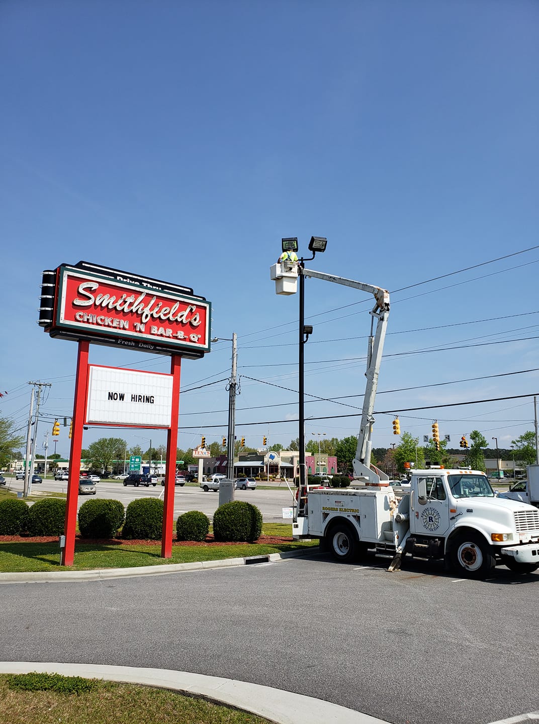 Smithfield's Chicken Restaurant — Lumberton, NC — Rogers Electric, Inc