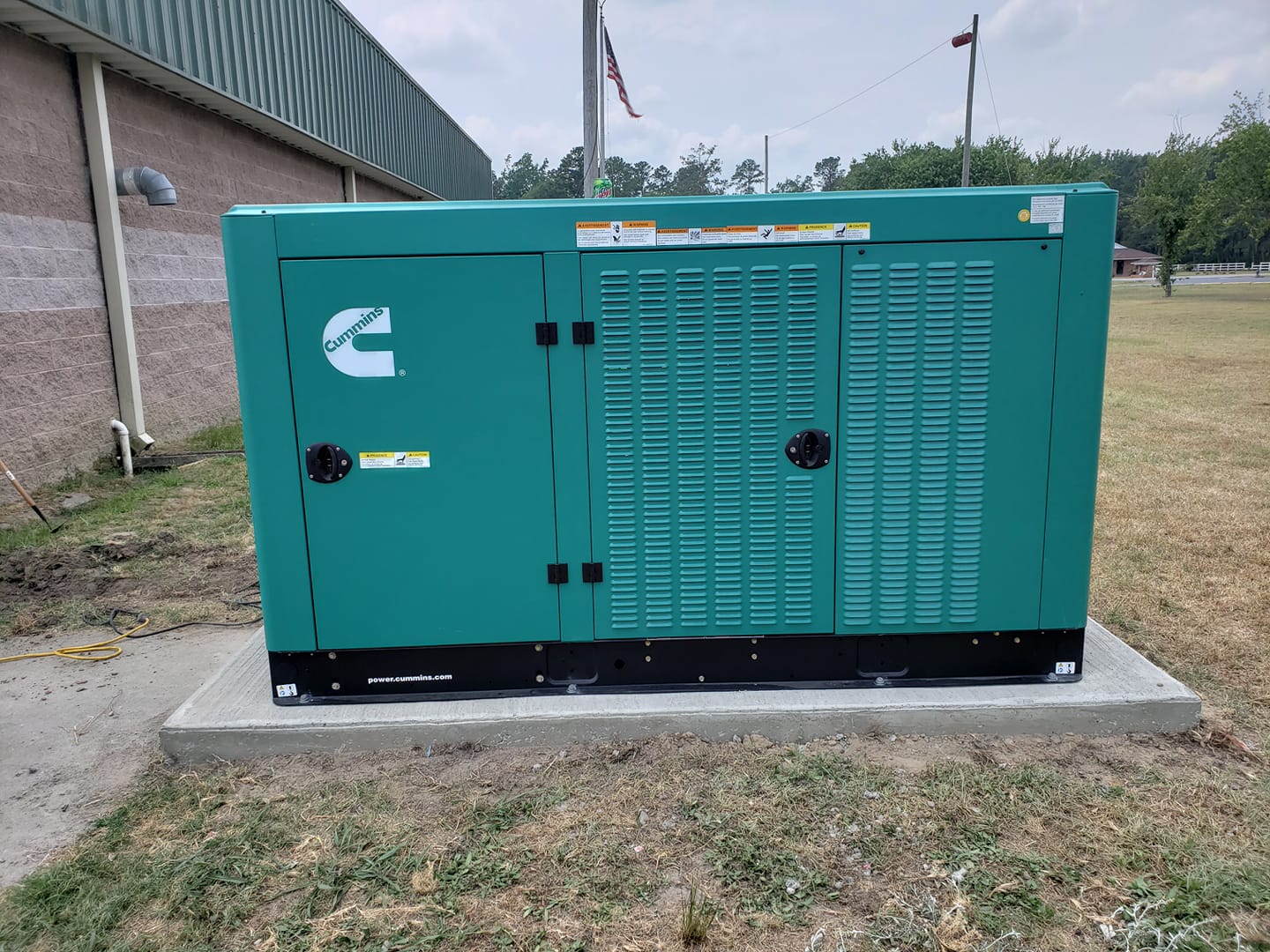 Cummins Green Generator — Lumberton, NC — Rogers Electric, Inc