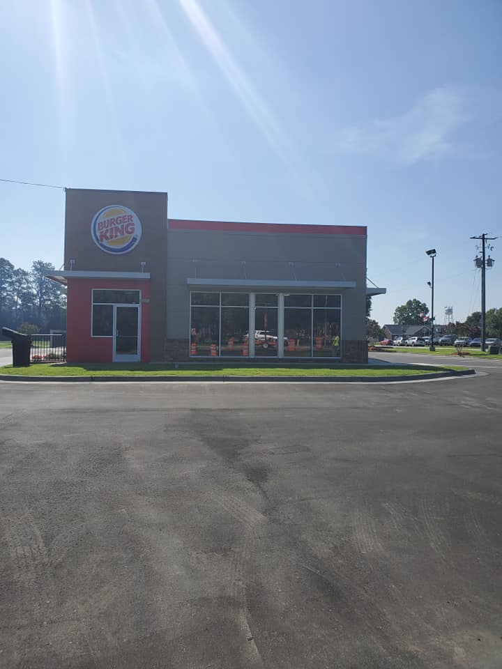 Burger King Store Front — Lumberton, NC — Rogers Electric, Inc