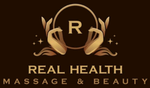 Logo: Gold hands framing a circle with 